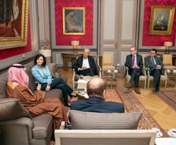 Visite du ministre des affaires étrangères du Royaume d'Arabie Saoudite