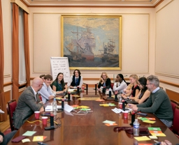 Jeugdraden debatteren in de Senaat over klimaat en biodiversiteit