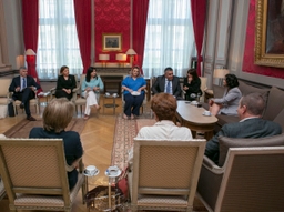 Visite du groupe d'amitié "Belgique-Arménie" de l'UIP