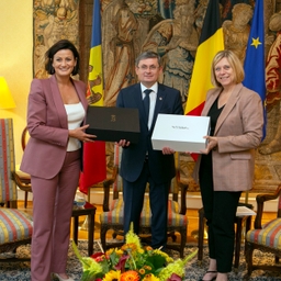 Visite du président du parlement de Moldavie