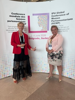 Participation de la sénatrice Caroline Desalle à la Conférence Mondiale des Femmes Parlementaires de l’UIP à Belgrade