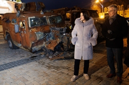 Senaatsvoorzitster bezoekt Kiev