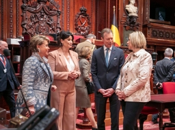 Visite d'État luxembourgeoise au Parlement fédéral