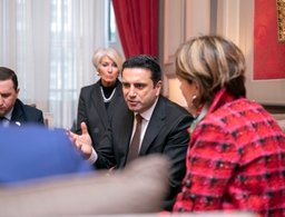 Bezoek van een Armeense delegatie