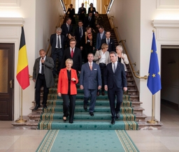 Bezoek van de Groothertog van Luxemburg