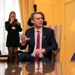 Staatsbezoek van de president van Singapore