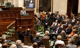 La Fête du Roi au Parlement féderal - “Hommage aux bénévoles et aux volontaires” - 15/11/2011