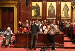 Koningsfeest in het federale parlement:  “Actief ouder worden en Solidariteit tussen de generaties”