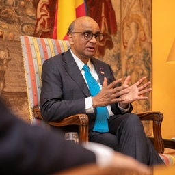 Staatsbezoek van de president van Singapore