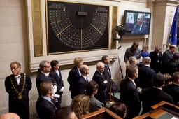 La Fête du Roi au Parlement féderal - “Hommage aux bénévoles et aux volontaires” - 15/11/2011