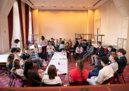 Jeugdraden debatteren in de Senaat over klimaat en biodiversiteit