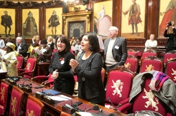 Ceremonie "Zoek uw Vredesvrouw 2014"