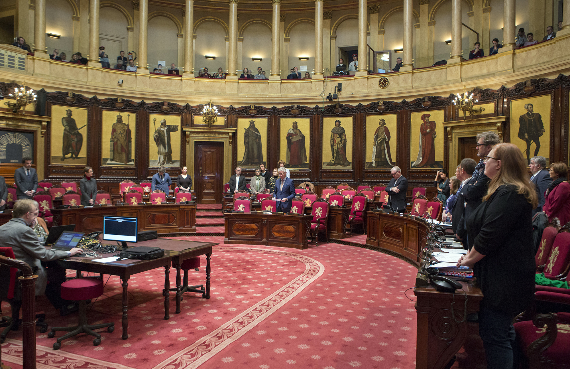  Six nouveaux sénateurs ont prêté serment