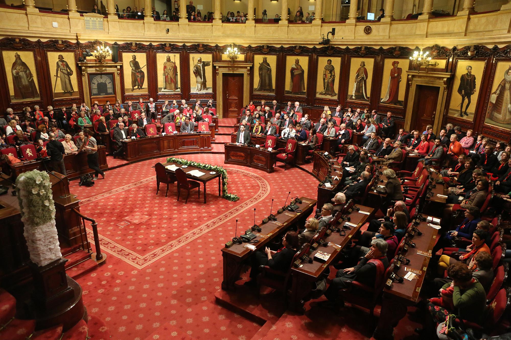  Koningsfeest in het federale parlement:  “Actief ouder worden en Solidariteit tussen de generaties”