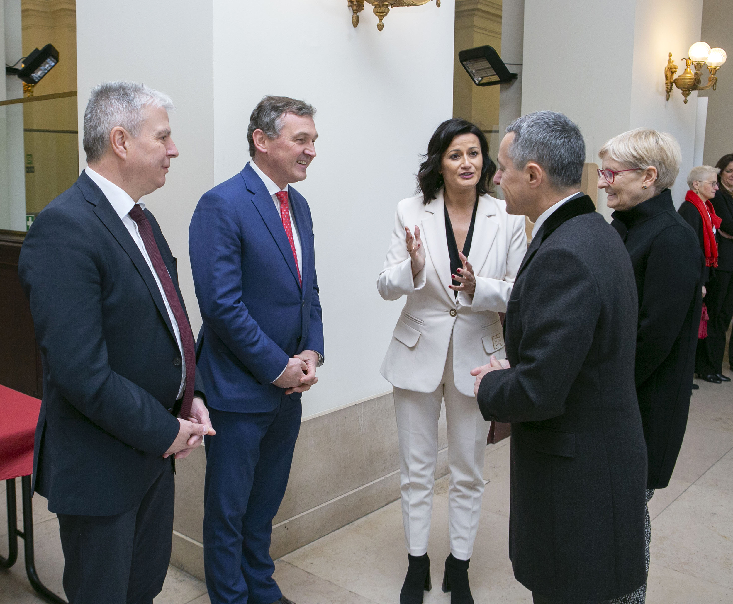  Visite du Président de la Confédération suisse