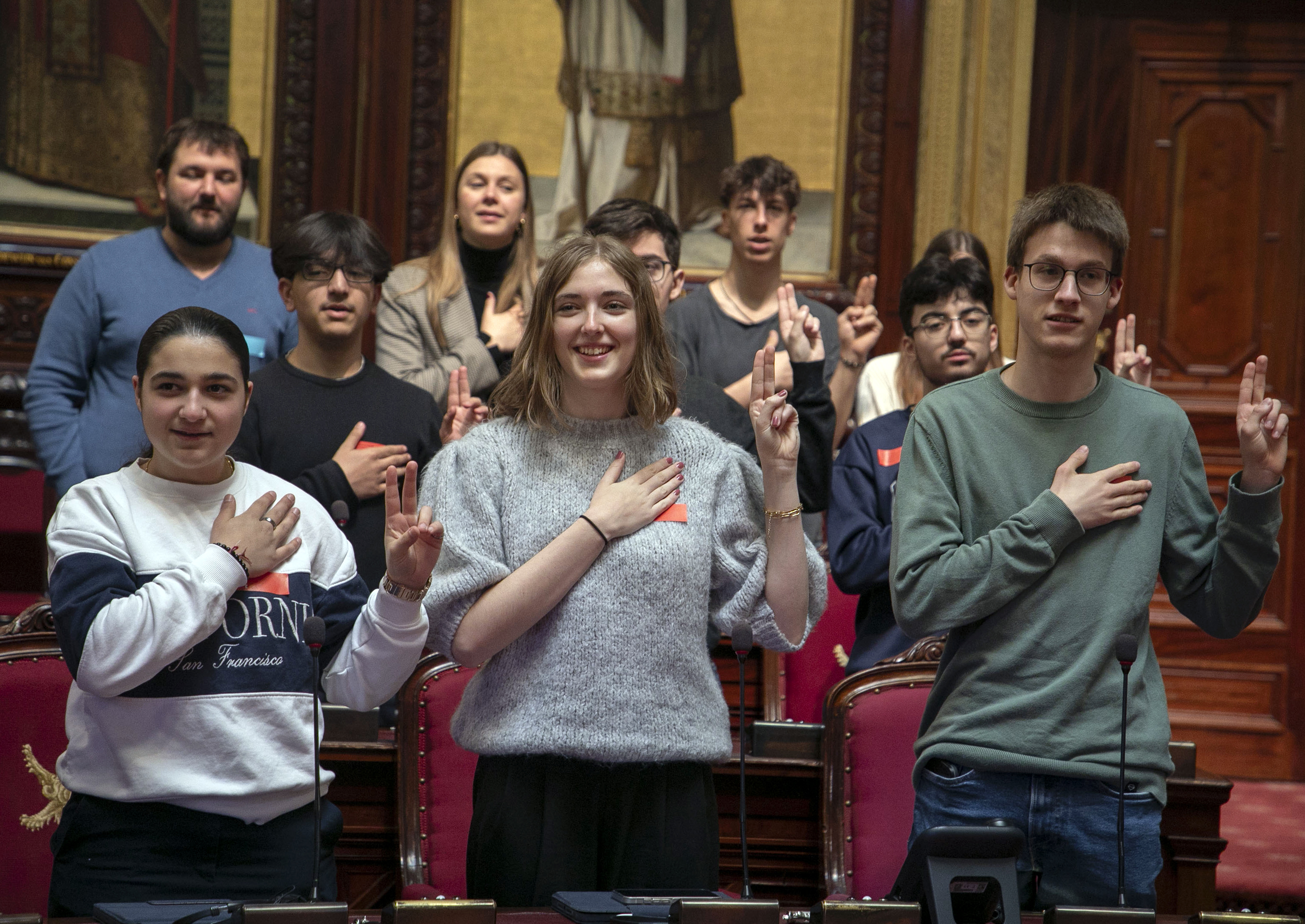  Parlement des étudiants au Sénat