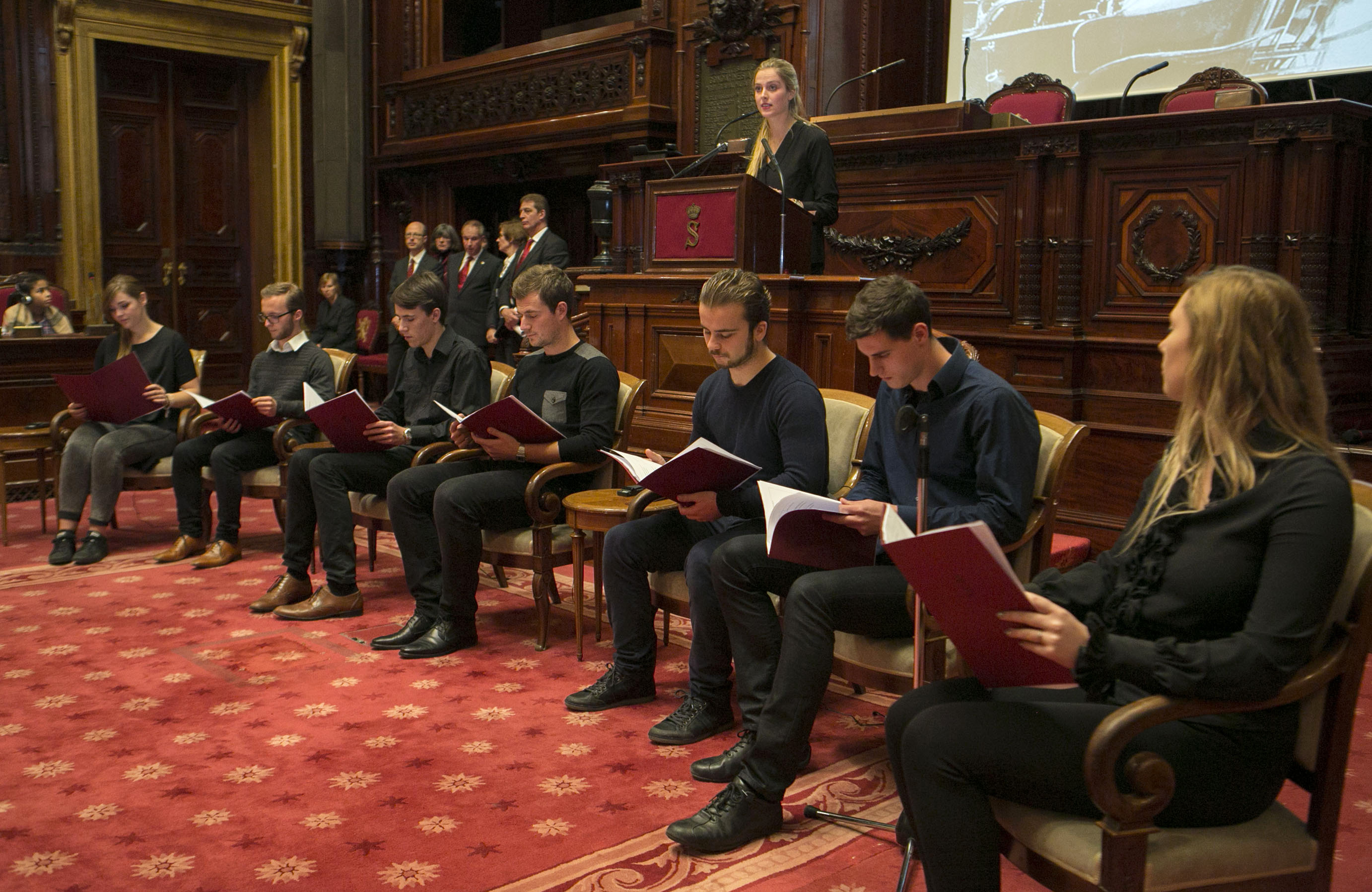  Commémoration de l'Armistice au Parlement fédéral