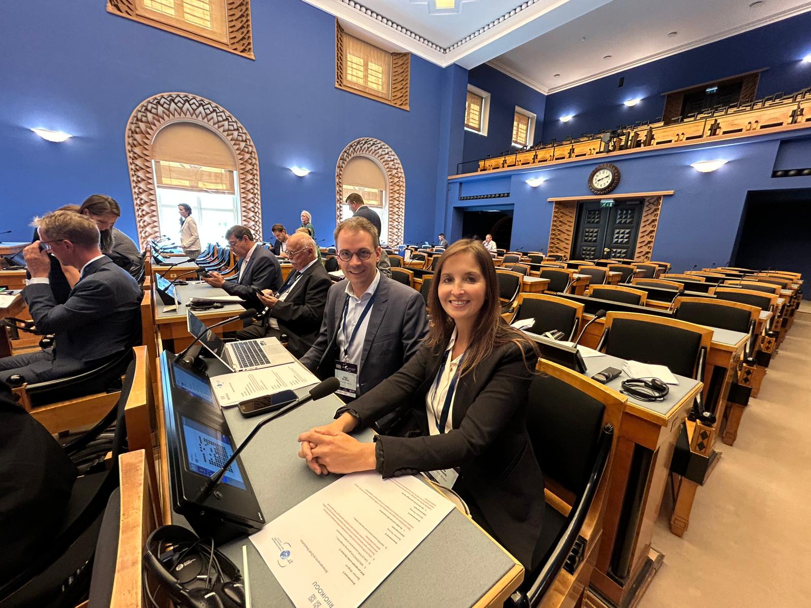  27e Conférence interparlementaire européenne de l’Espace (EISC) - Session plénière – Tallinn (Estonie)