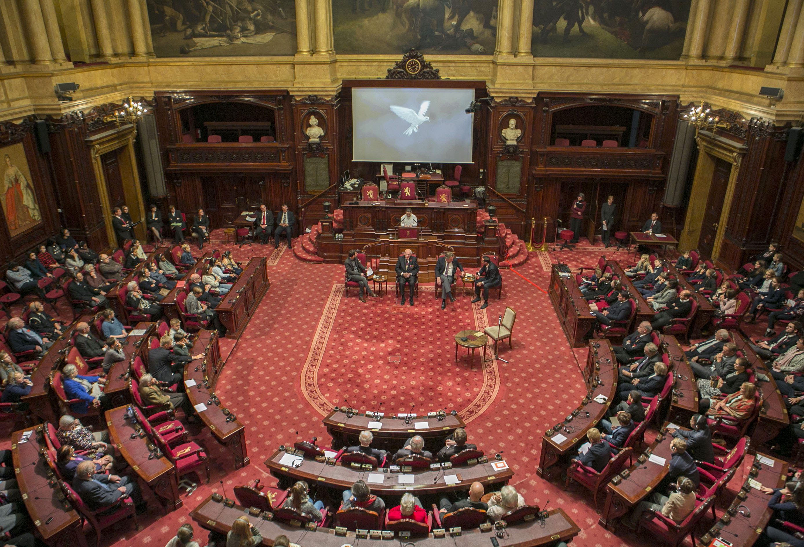  Commémoration de l'Armistice au Parlement fédéral