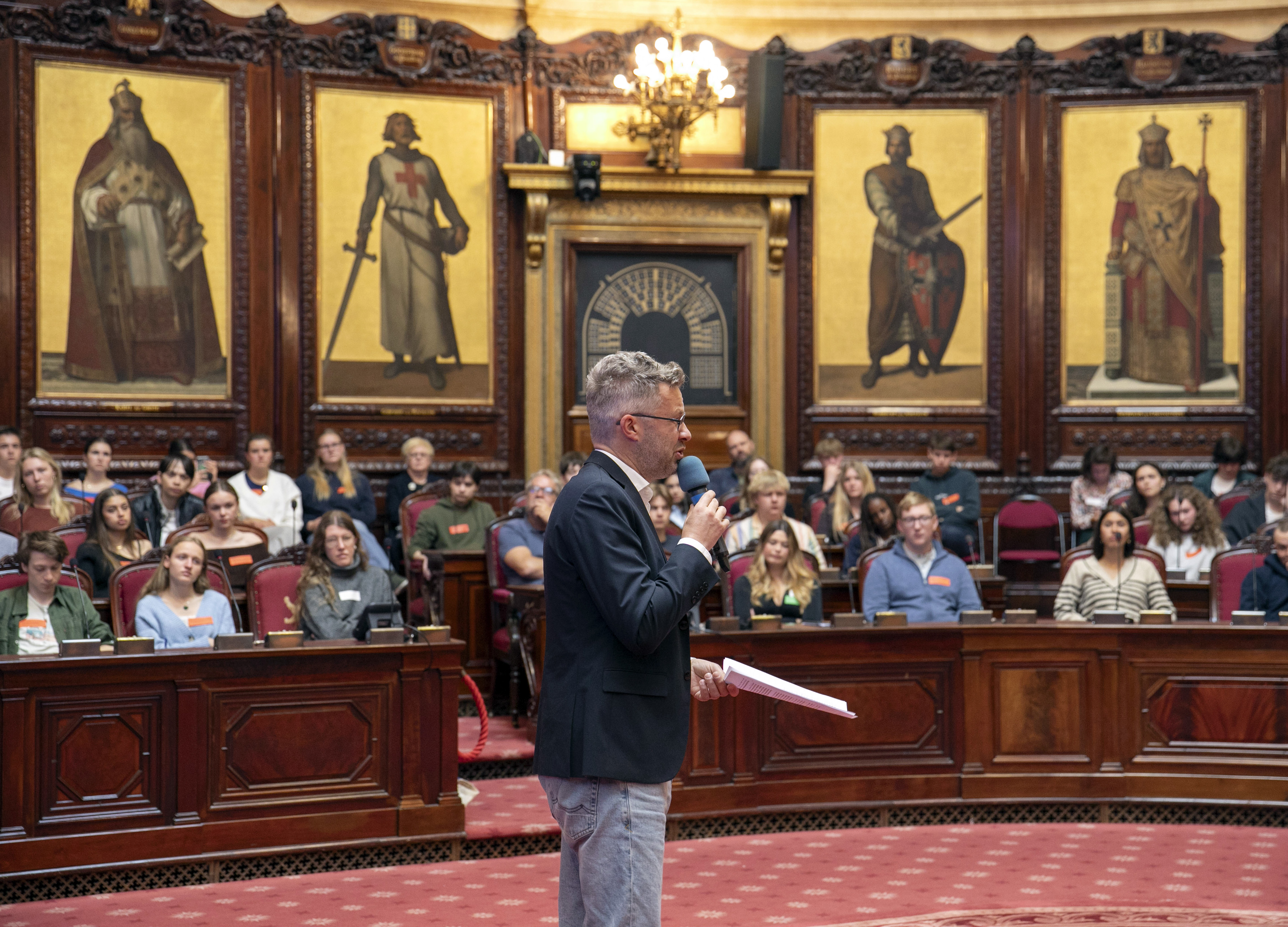  Jongerenparlement in de Senaat