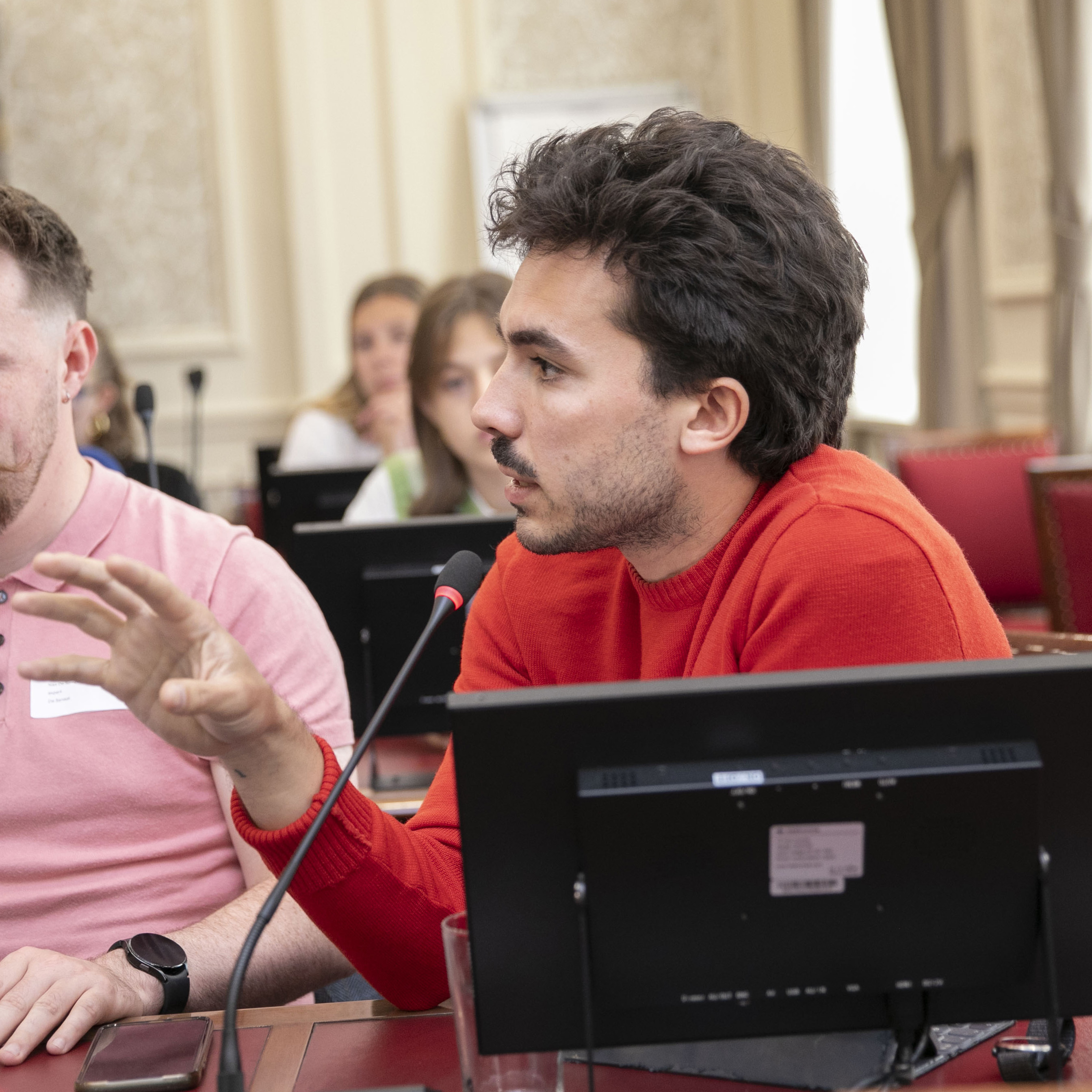  Jongerenparlement in de Senaat