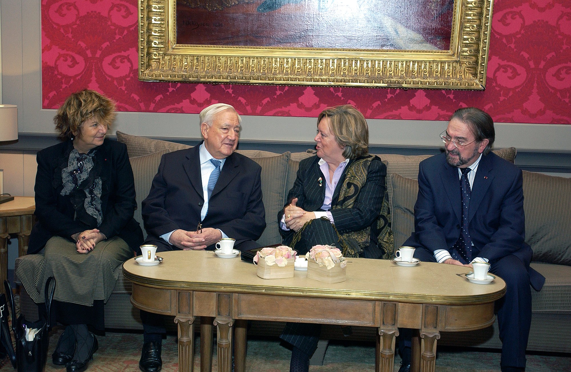  Visite de M. Christian PONCELET, Président du Sénat français