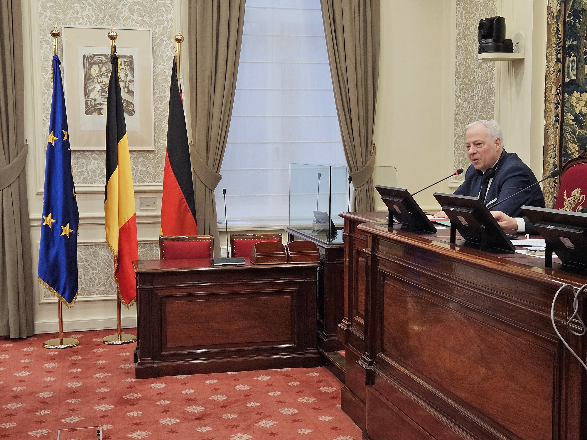  Visite d'une délégation du Bundestag allemand