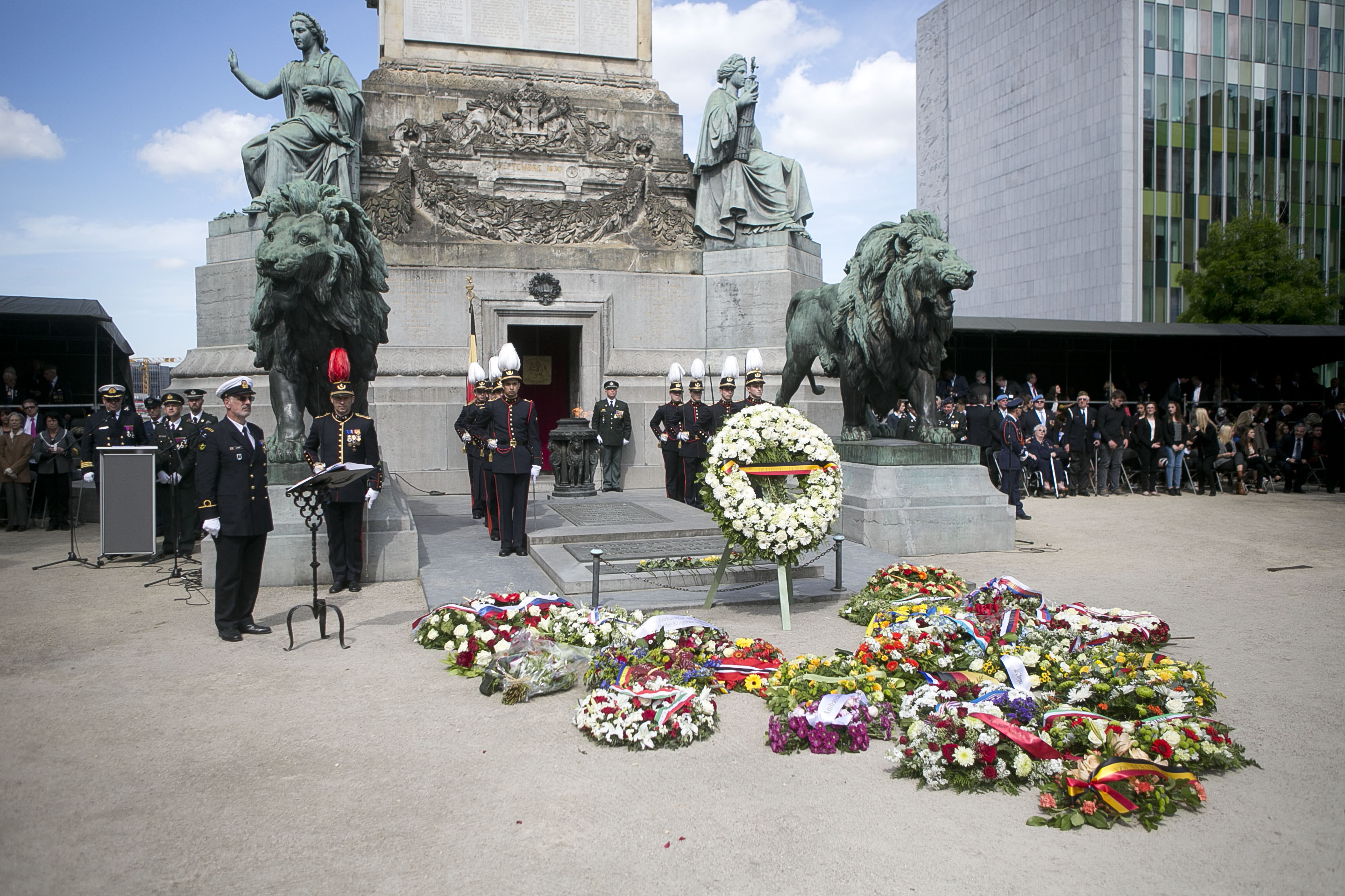  Cérémonie de commémoration des 70 ans de la fin de la Seconde Guerre mondiale en Europe