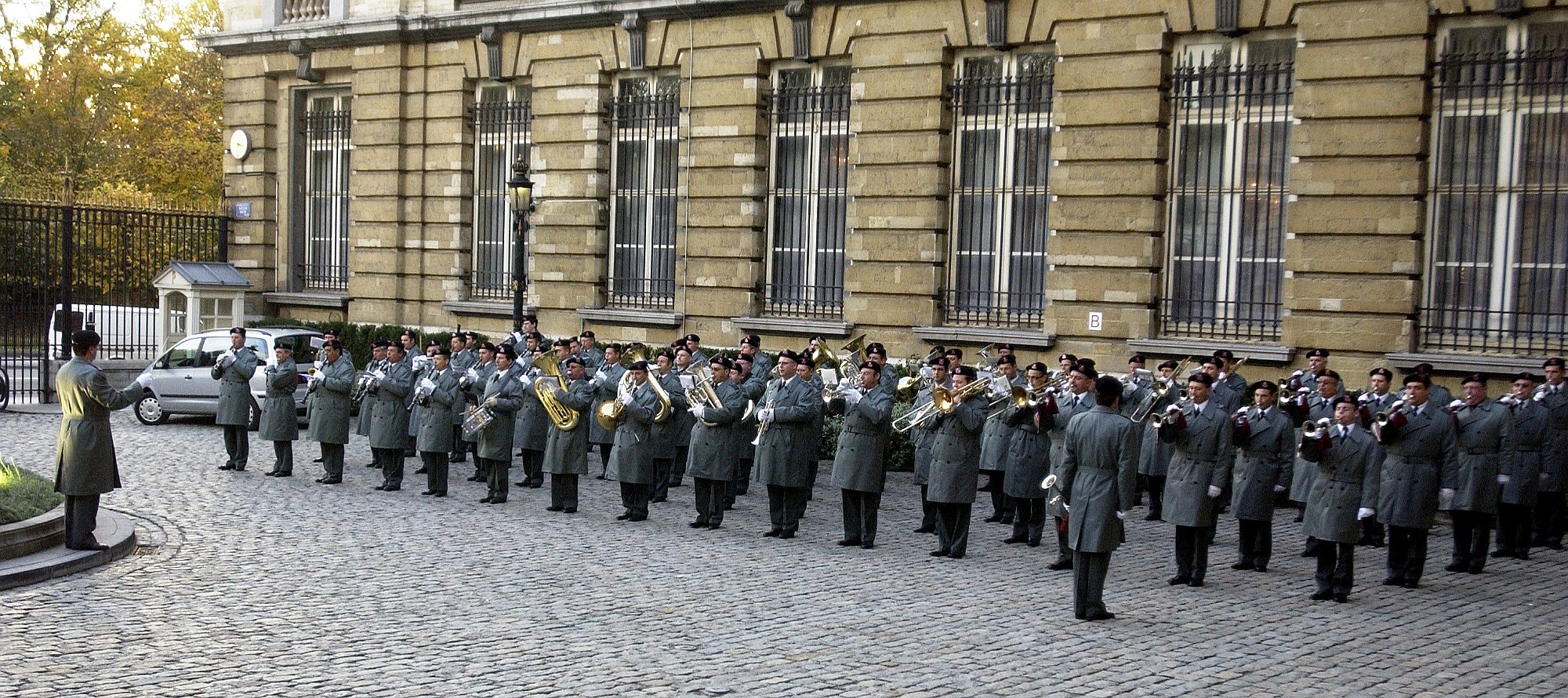  Fête du Roi au Parlement fédéral - arrivée