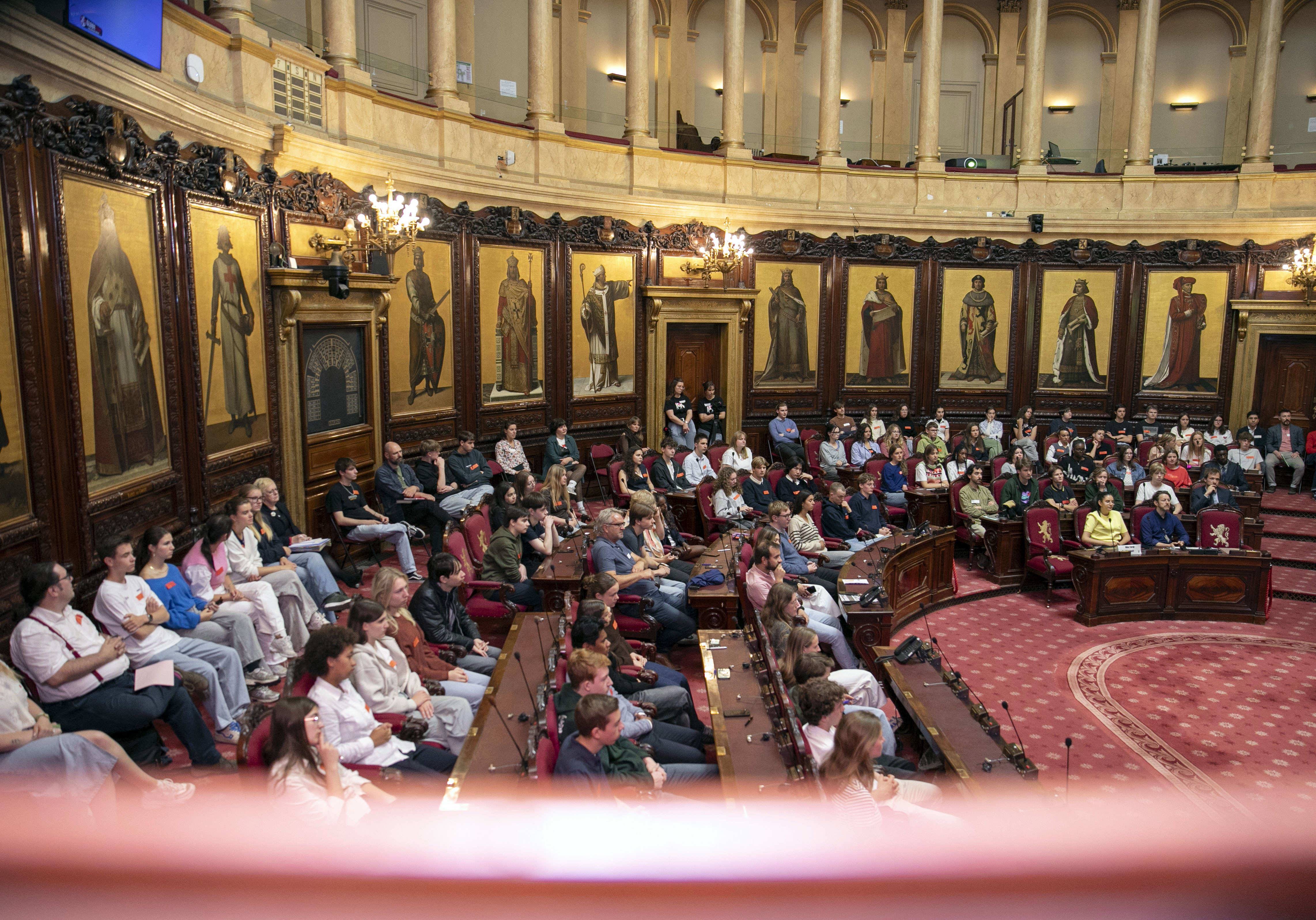  Jongerenparlement in de Senaat