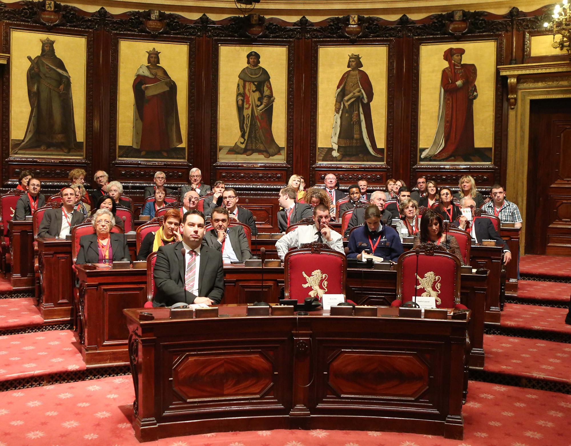  Koningsfeest in het federale parlement:  “Actief ouder worden en Solidariteit tussen de generaties”