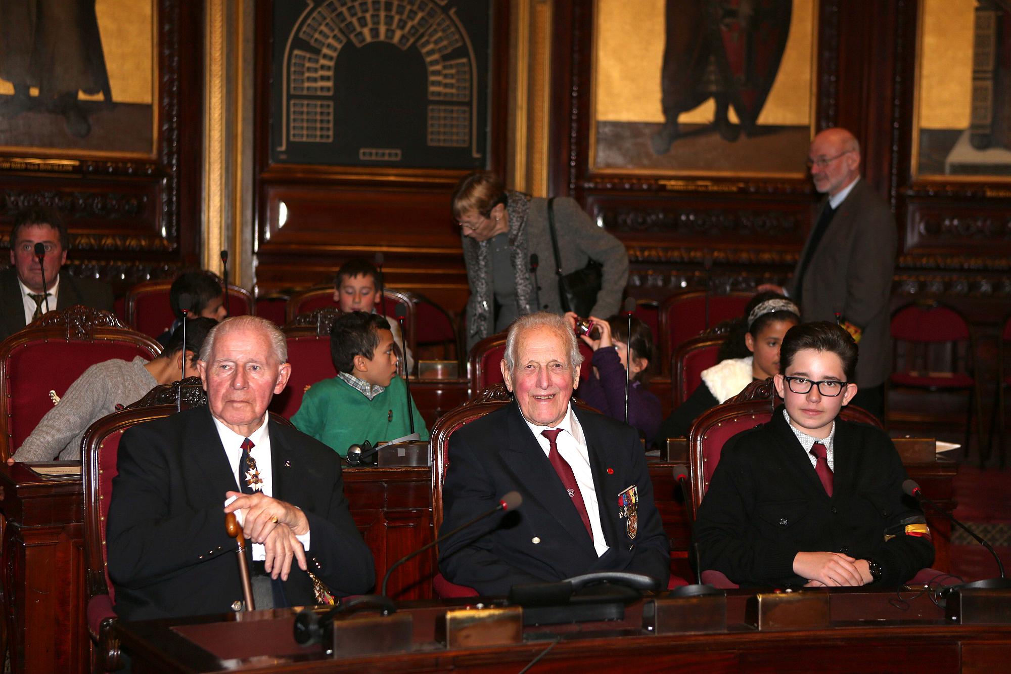  Armistice: anciens combattants et jeunes au Sénat - 11/11/2012