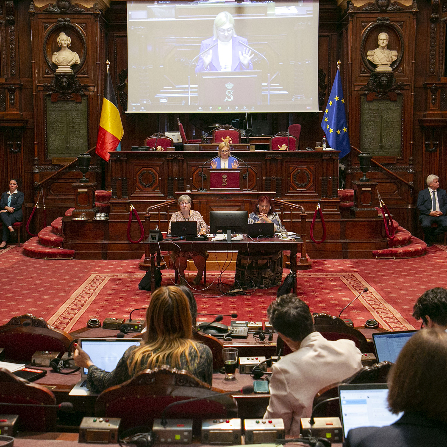  Allocution de Mme Yevheniia Kravchuk