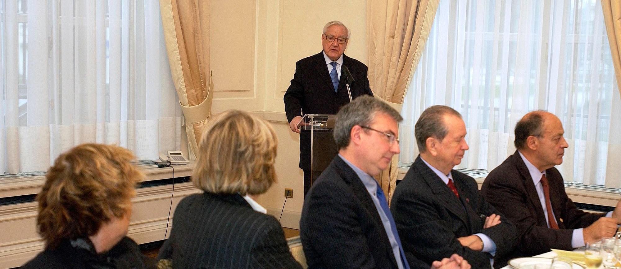  Visite de M. Christian PONCELET, Président du Sénat français