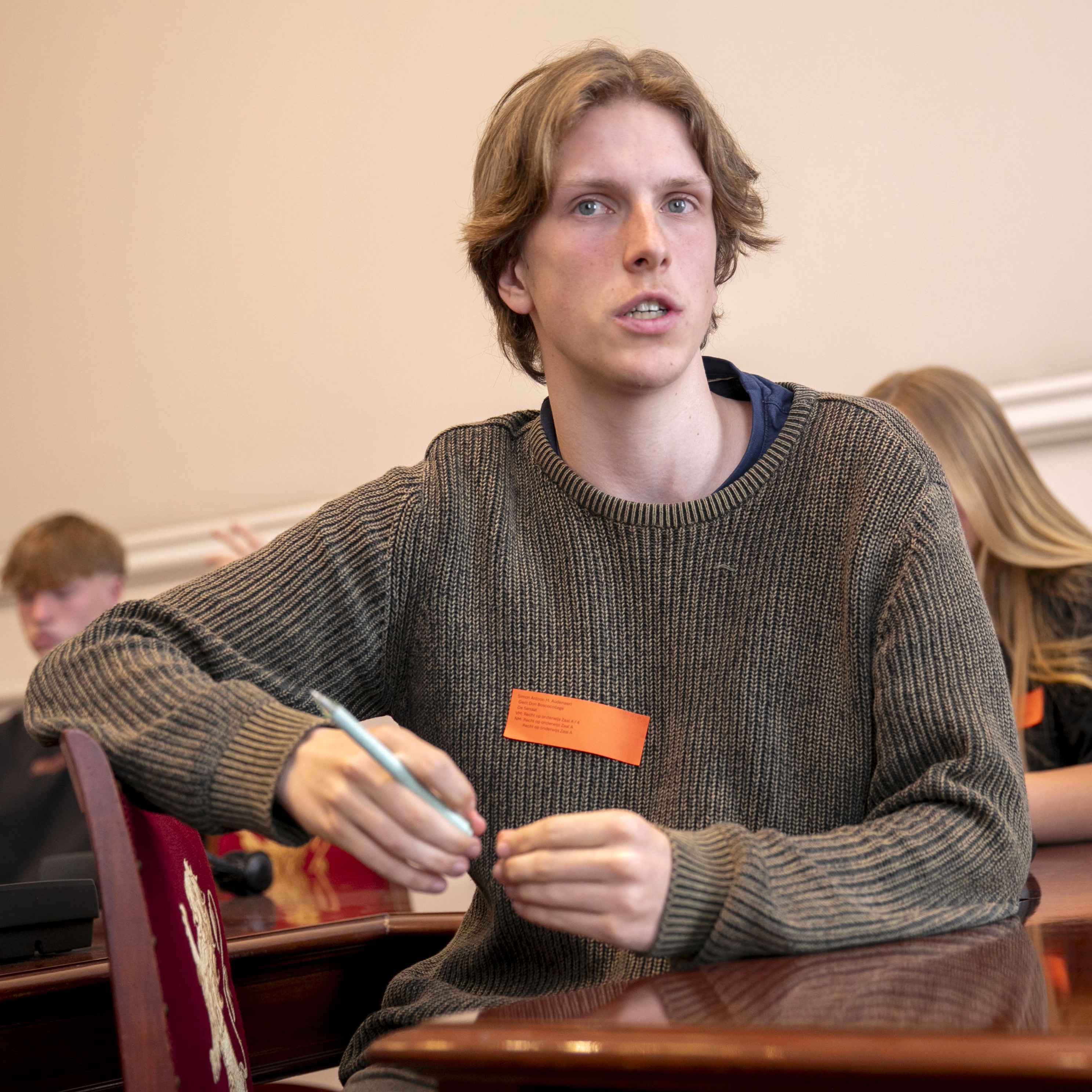  Jongerenparlement in de Senaat