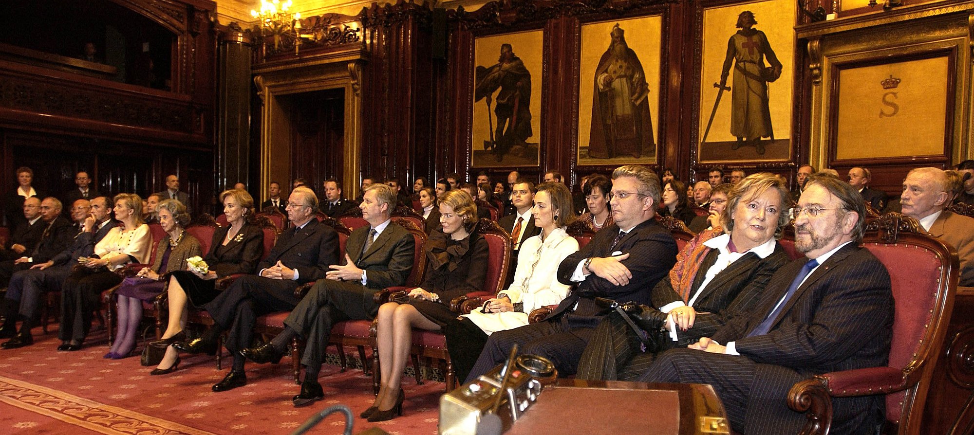  Koningsfeest in het Federale parlement - hémycle du Sénat