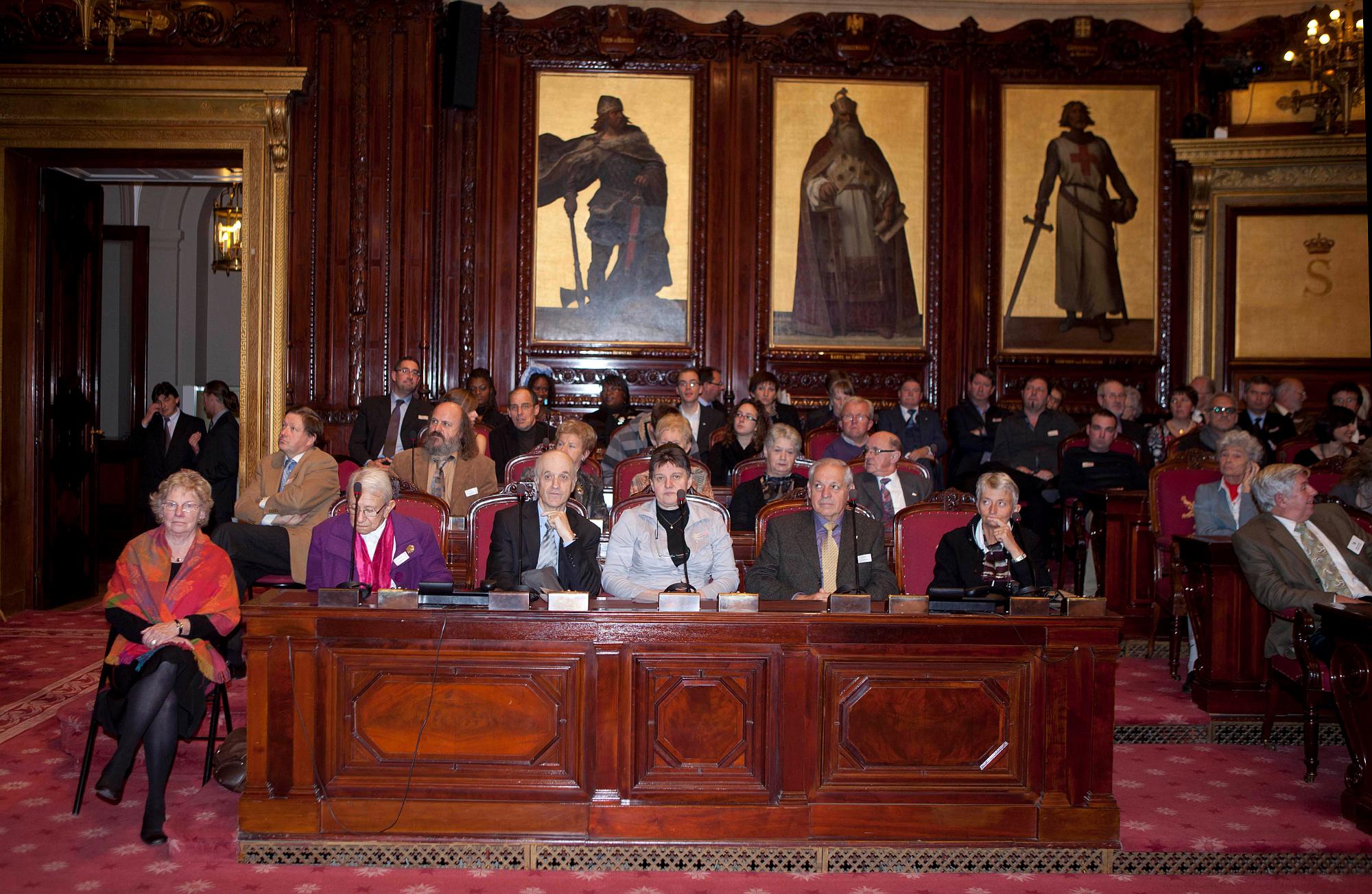  La Fête du Roi au Parlement féderal - “Hommage aux bénévoles et aux volontaires” - 15/11/2011