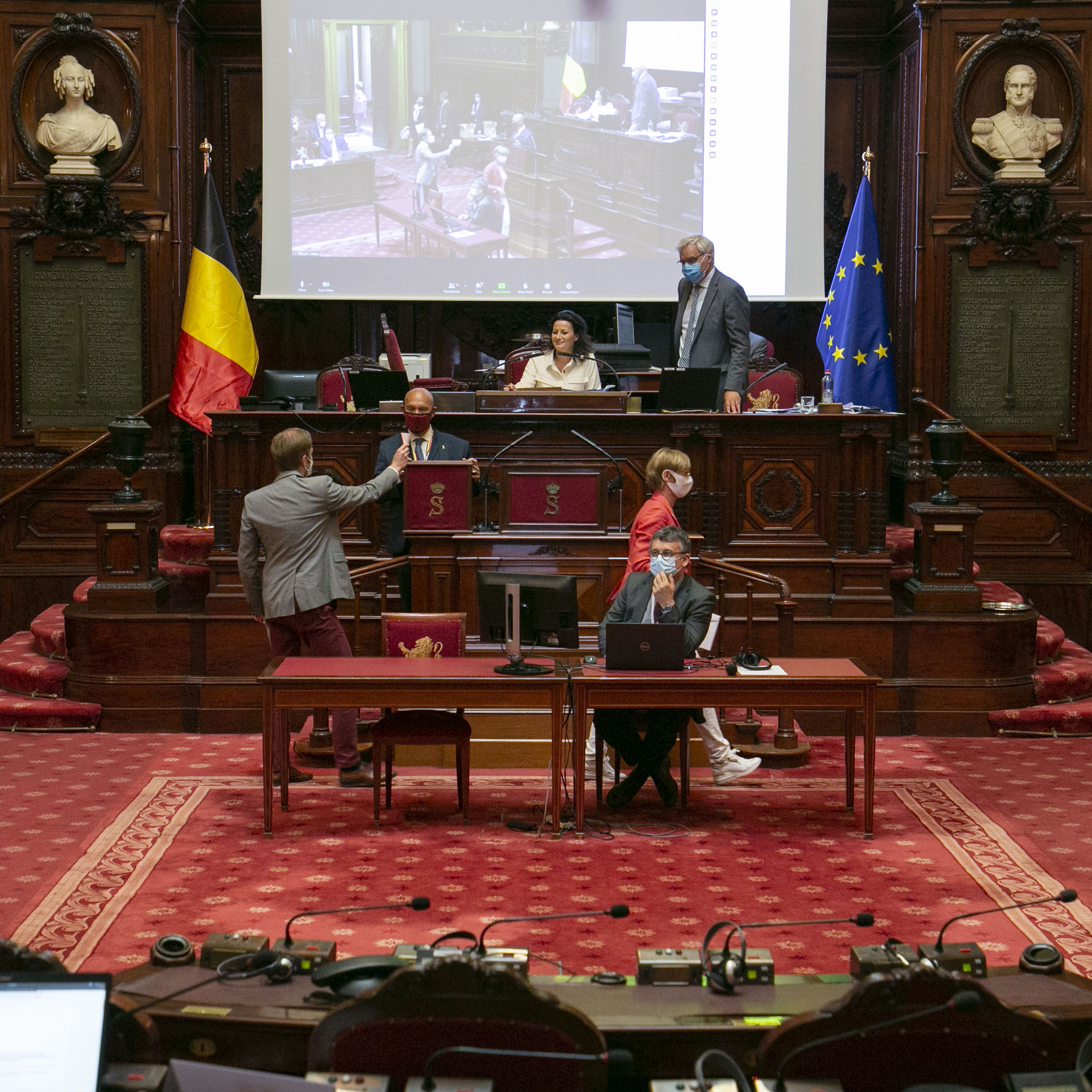  Le Sénat veut évaluer avec la Chambre la structure de l'État belge