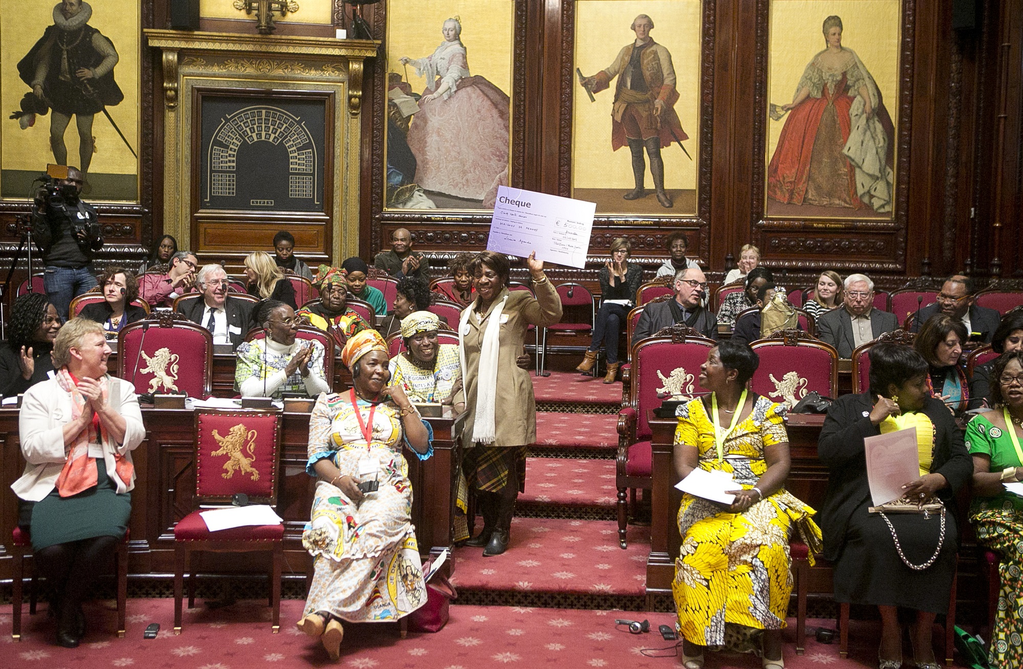  Ceremonie "Zoek uw Vredesvrouw 2014"