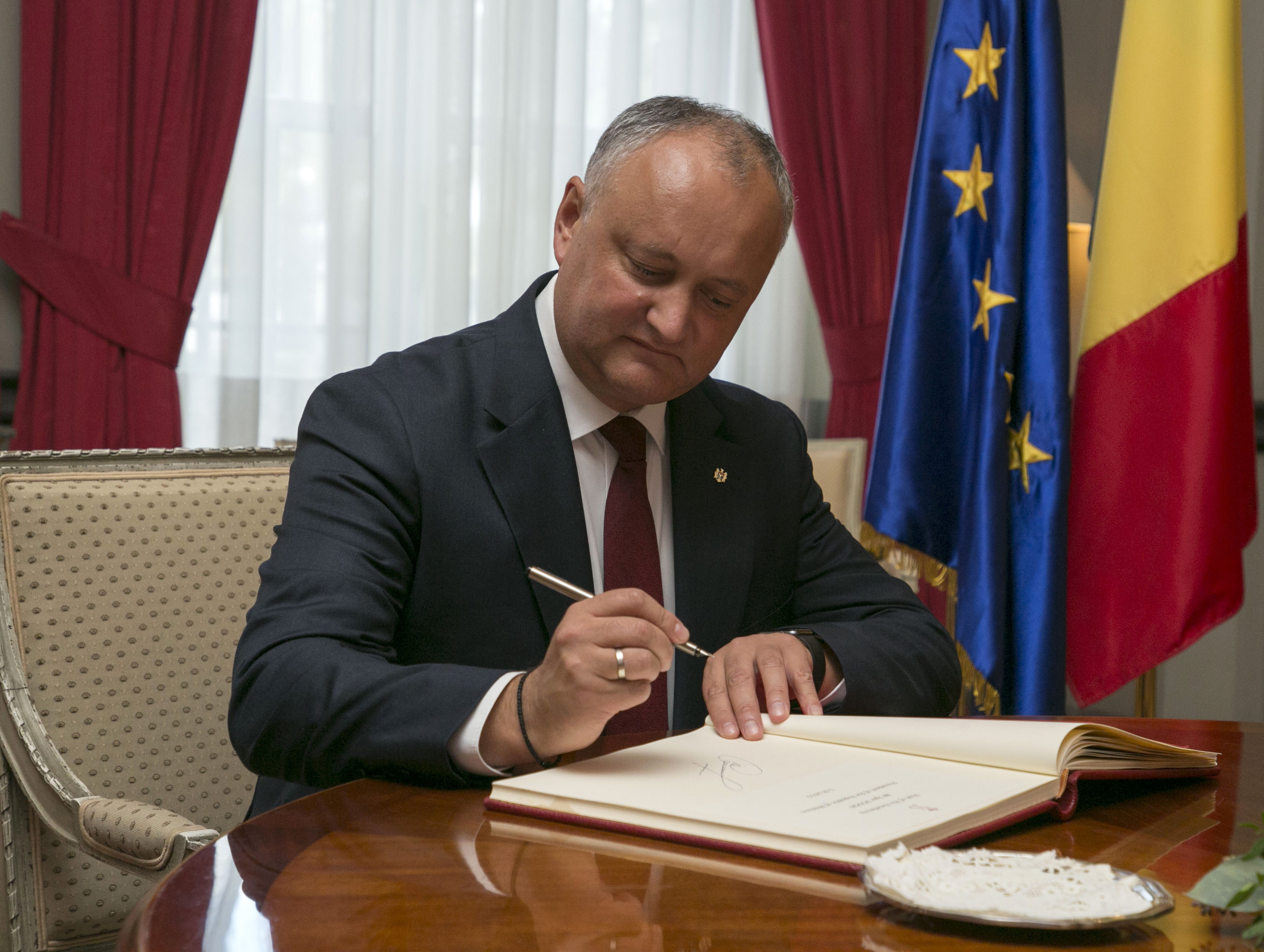  Igor Dodon, Président de la République de Moldavie