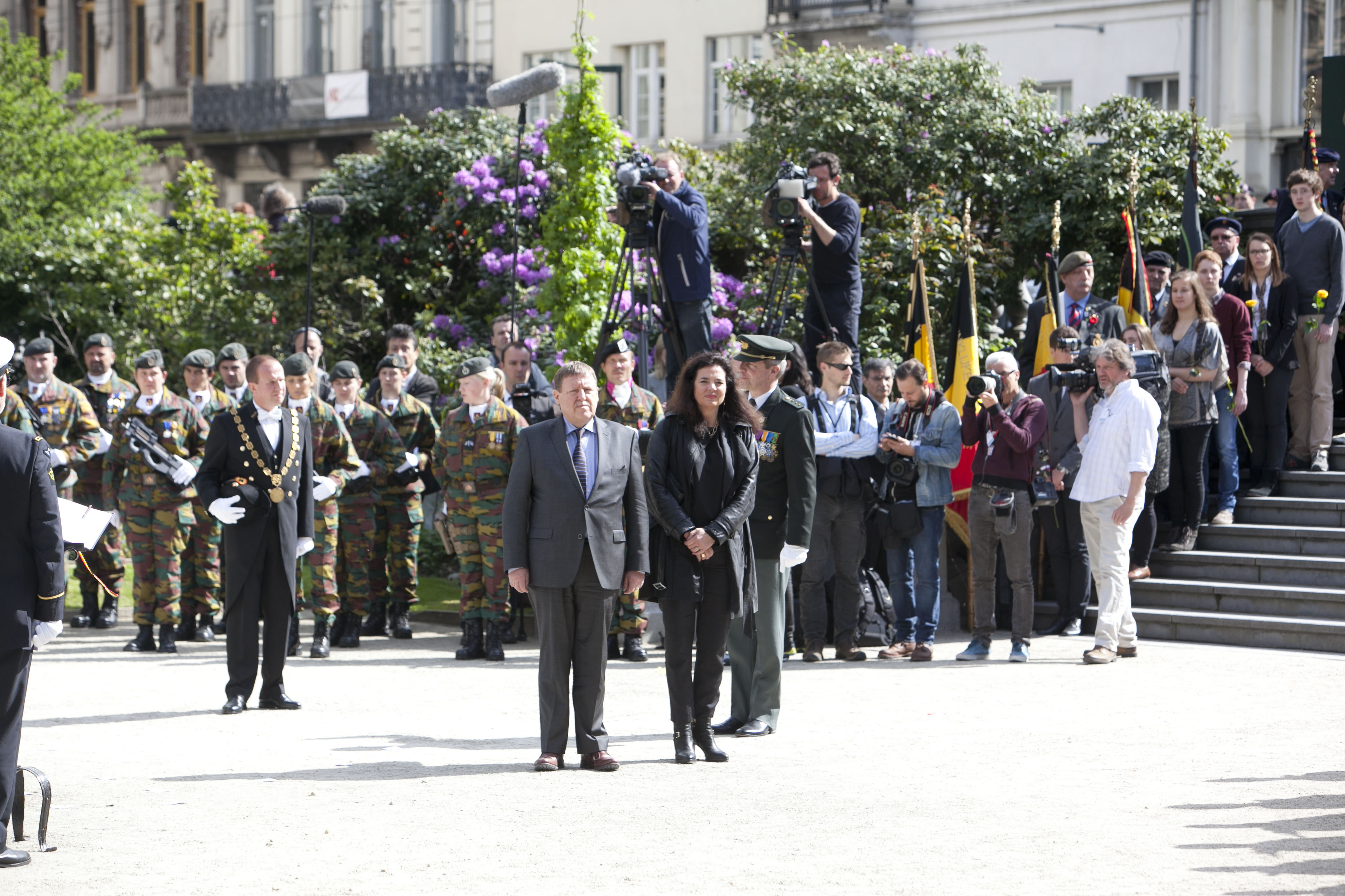  Cérémonie de commémoration des 70 ans de la fin de la Seconde Guerre mondiale en Europe