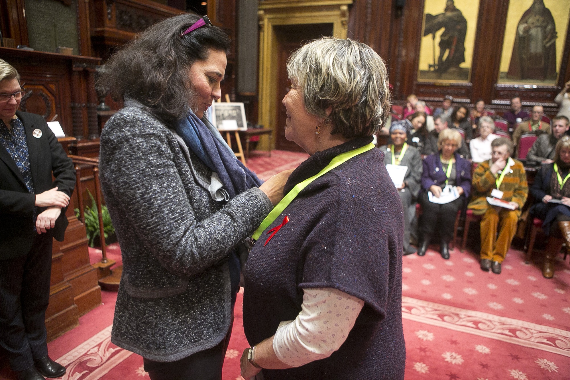  Ceremonie "Zoek uw Vredesvrouw 2014"