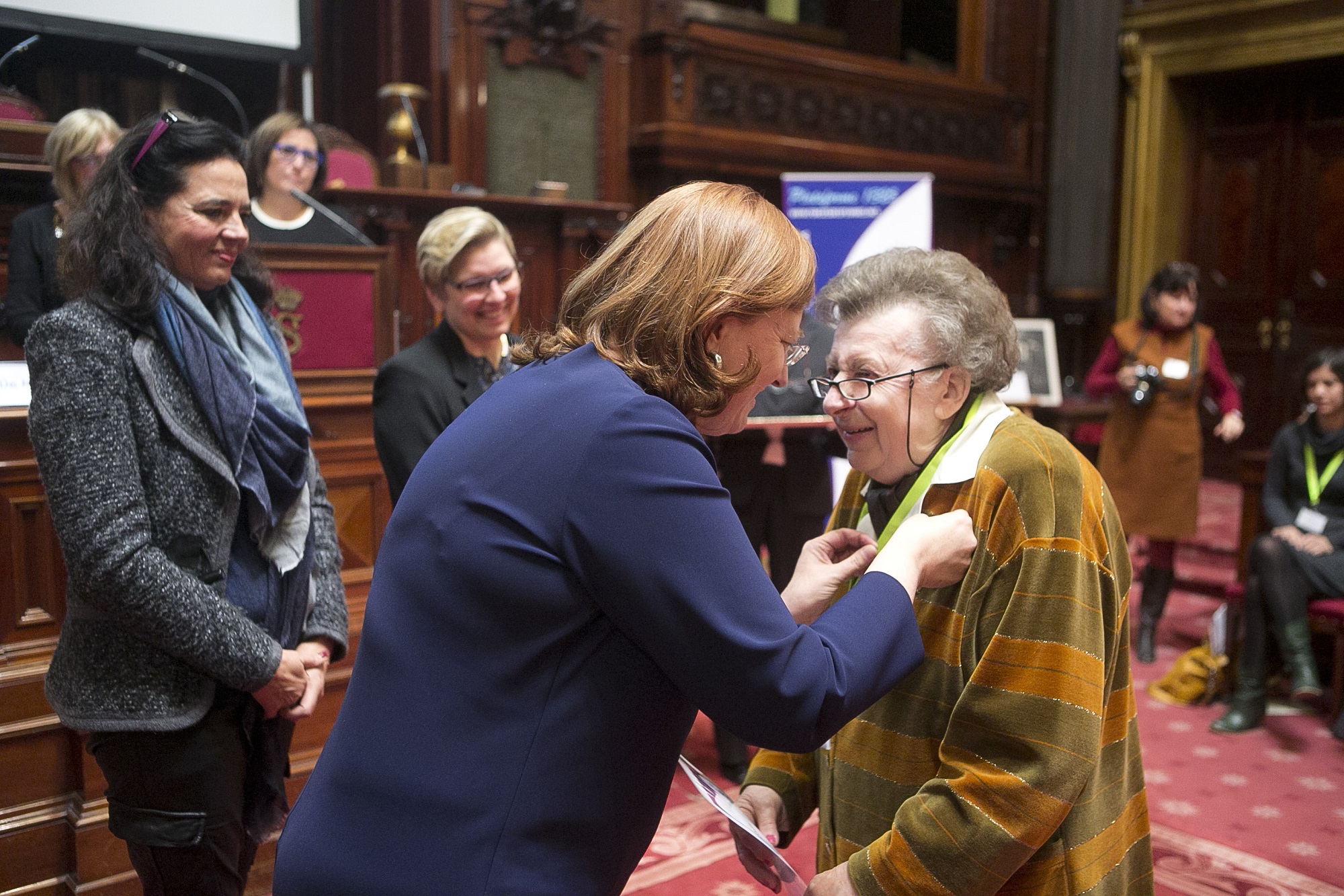  Ceremonie "Zoek uw Vredesvrouw 2014"