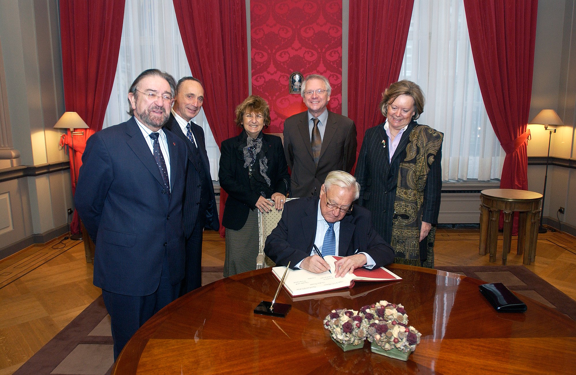  Visite de M. Christian PONCELET, Président du Sénat français