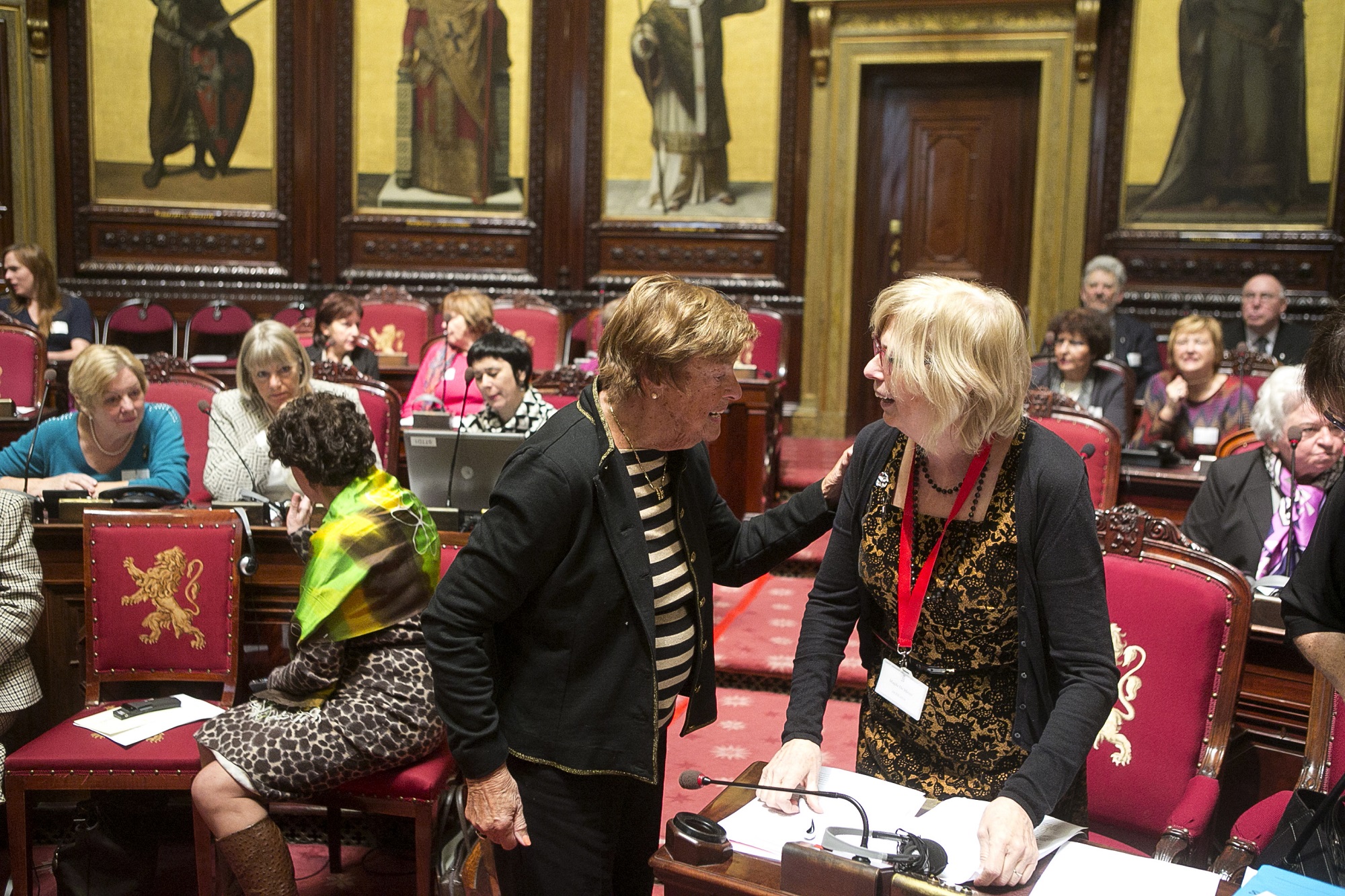  Ceremonie "Zoek uw Vredesvrouw 2014"