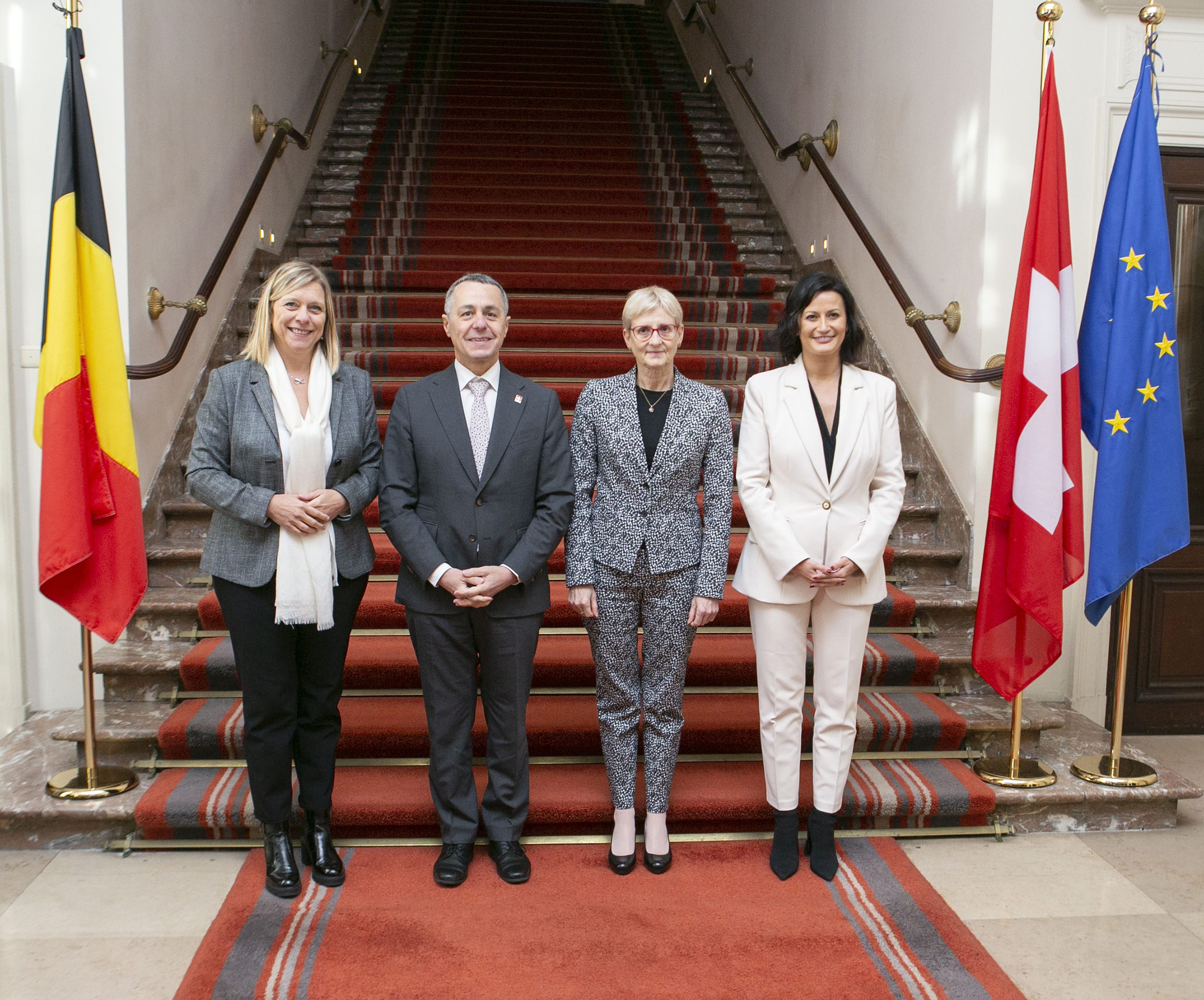  Visite du Président de la Confédération suisse