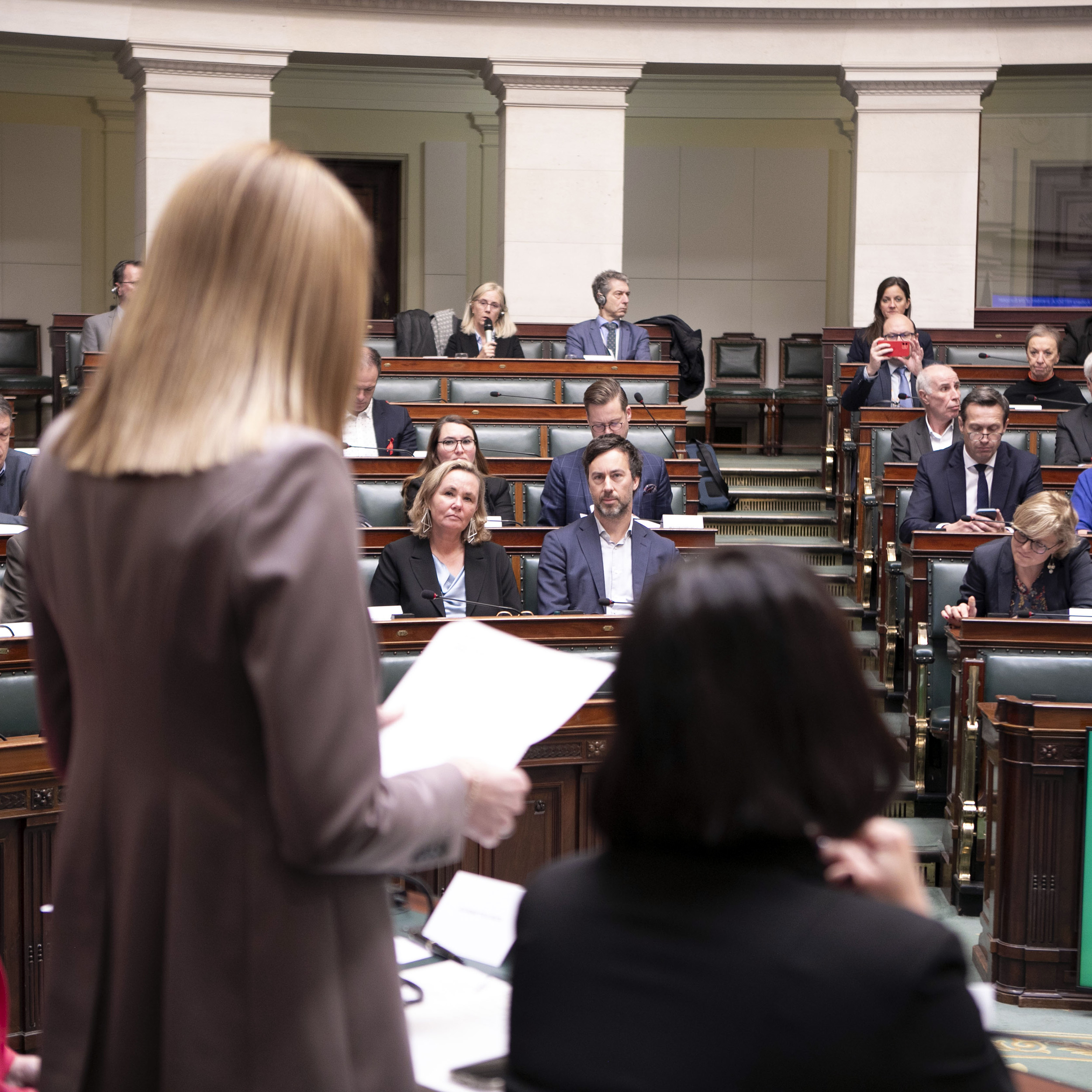  Rencontre entre le Parlement européen et les parlements belges