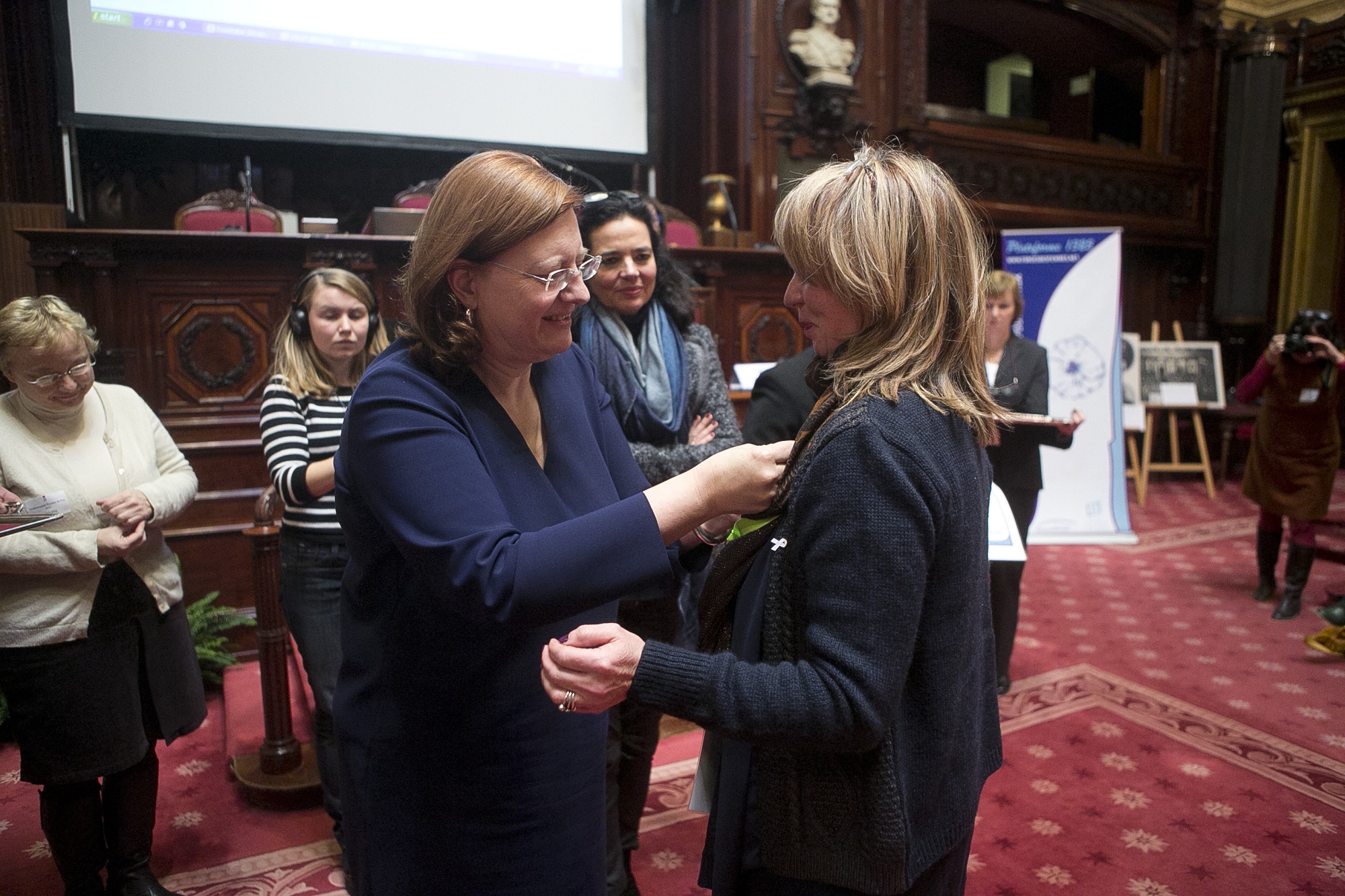  Ceremonie "Zoek uw Vredesvrouw 2014"