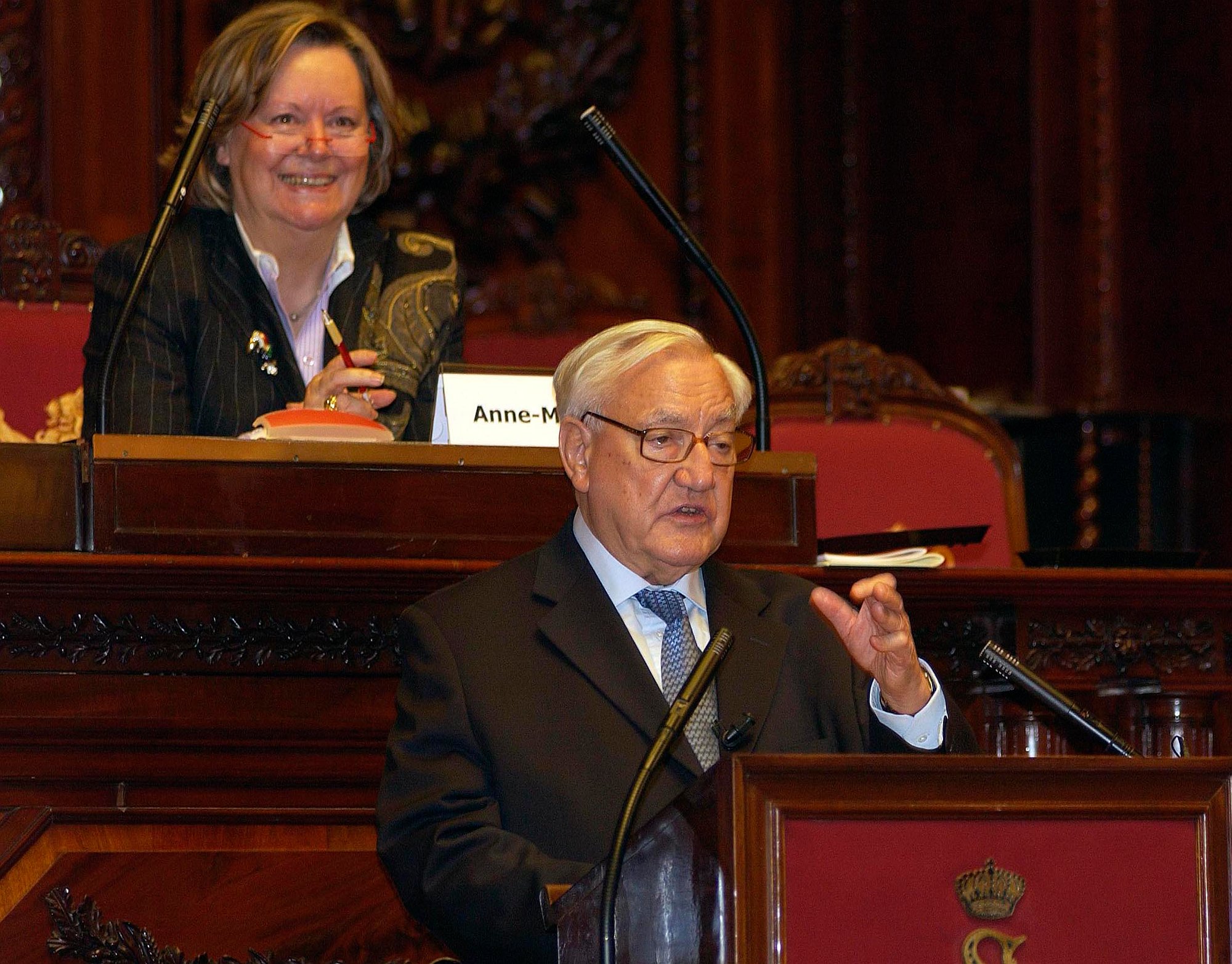  Visite de M. Christian PONCELET, Président du Sénat français