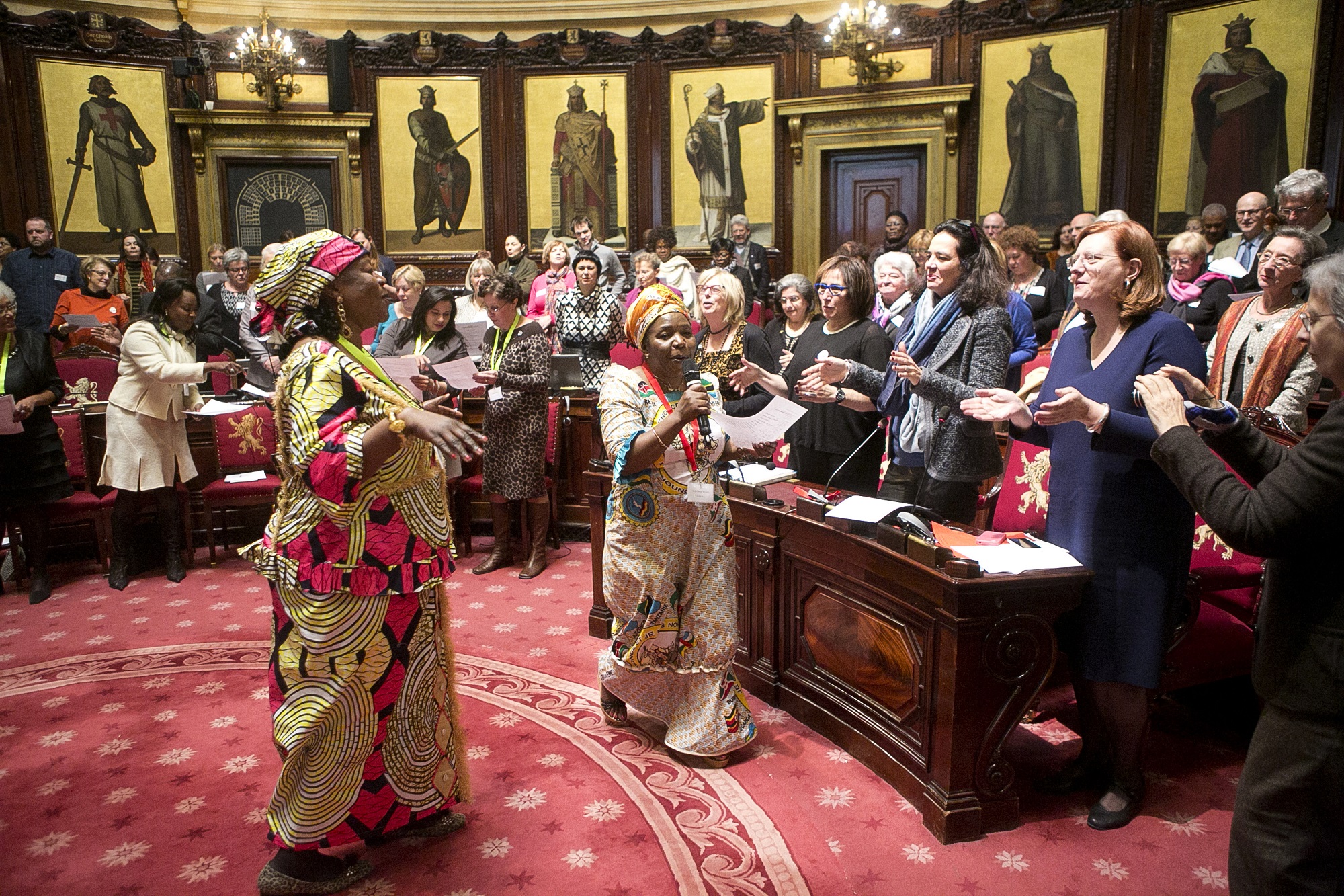  Ceremonie "Zoek uw Vredesvrouw 2014"